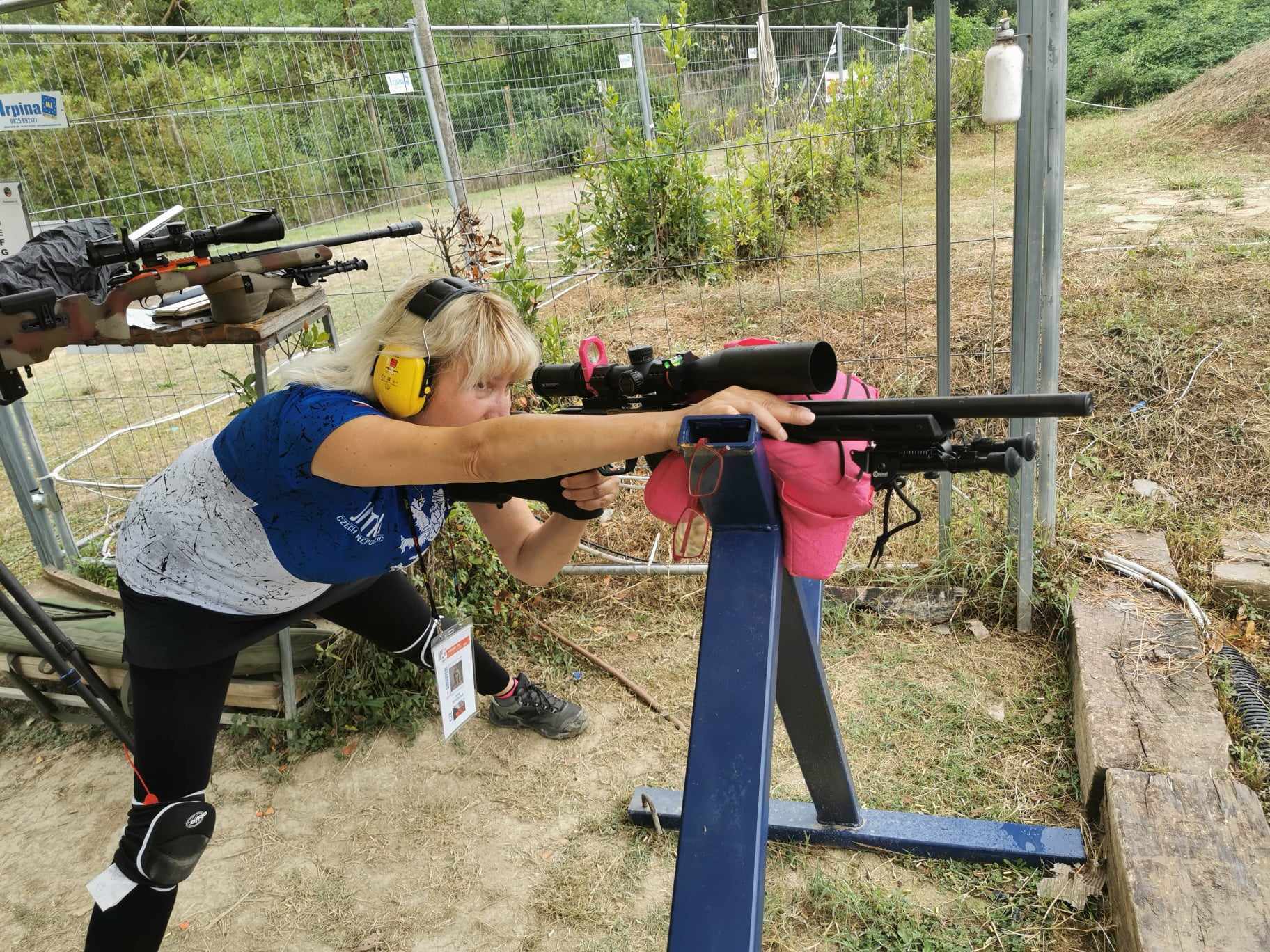 Členka českého reprezentačního týmu Jitka Mrázková na tréninkové stage 